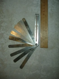 Набір ЩУПІВ до 0,5 мм USSR. Номер 2. 100 мм. 15 пелюсток. ГОСТ 1975 р