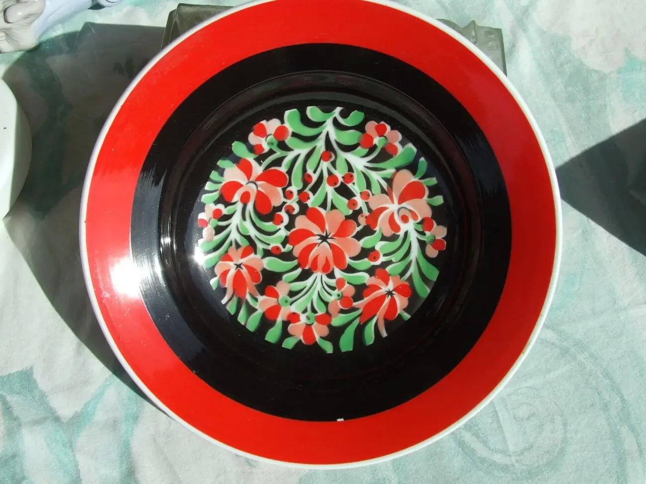 Фарфор тарілка настінна роз. 24 х 5 см. Гологазо  17 Венгрія 1950 р 3