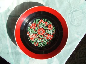 Фарфор тарілка настінна роз. 24 х 5 см. Гологазо  17 Венгрія 1950 р