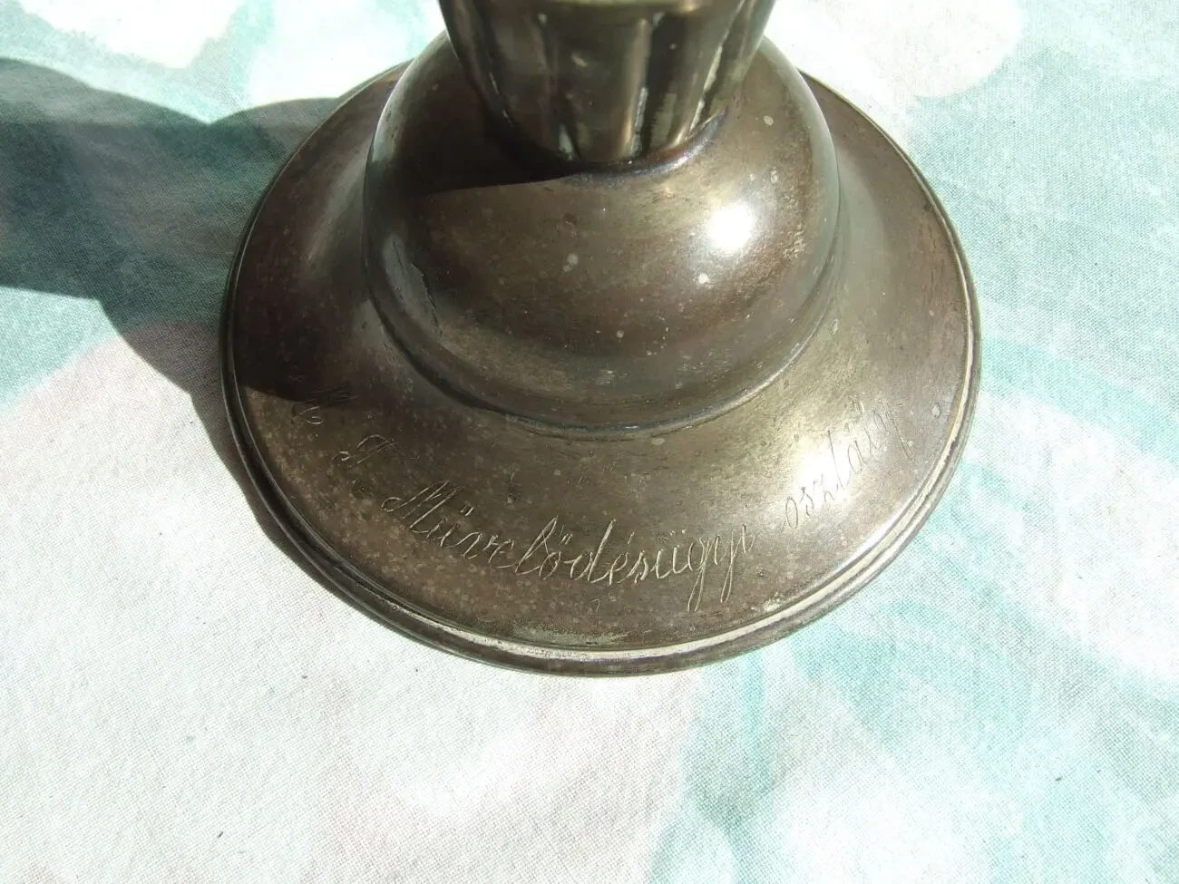 Кубок по футболу 1959 рік глубоке посріблення роз. 28 х 17 см. вага 3 6