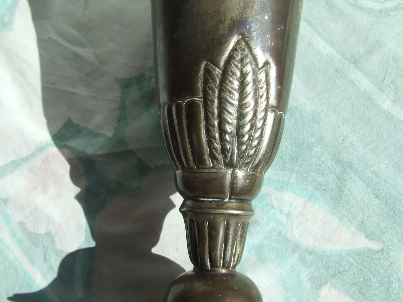 Кубок по футболу 1959 рік глубоке посріблення роз. 28 х 17 см. вага 3 5