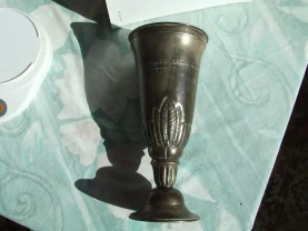 Кубок по футболу 1959 рік глубоке посріблення роз. 28 х 17 см. вага 3