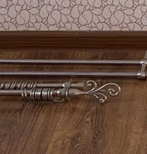 Два карнизи з нержавійки 1,5 м й 3,2 м (торг)