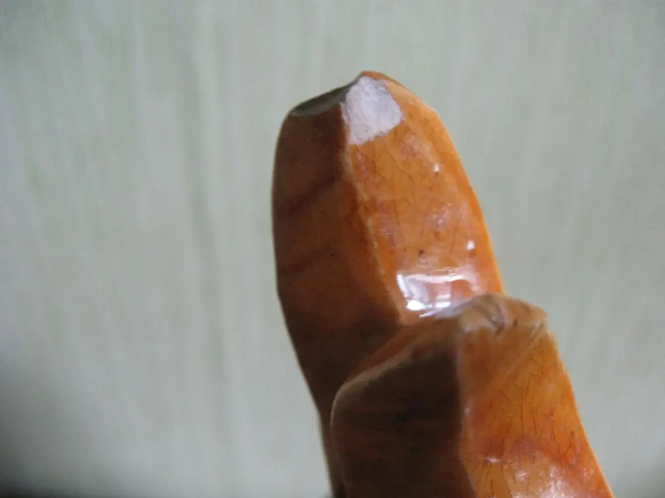 Антікварний порцеляновий світильник-нічник Папуга, великий 8