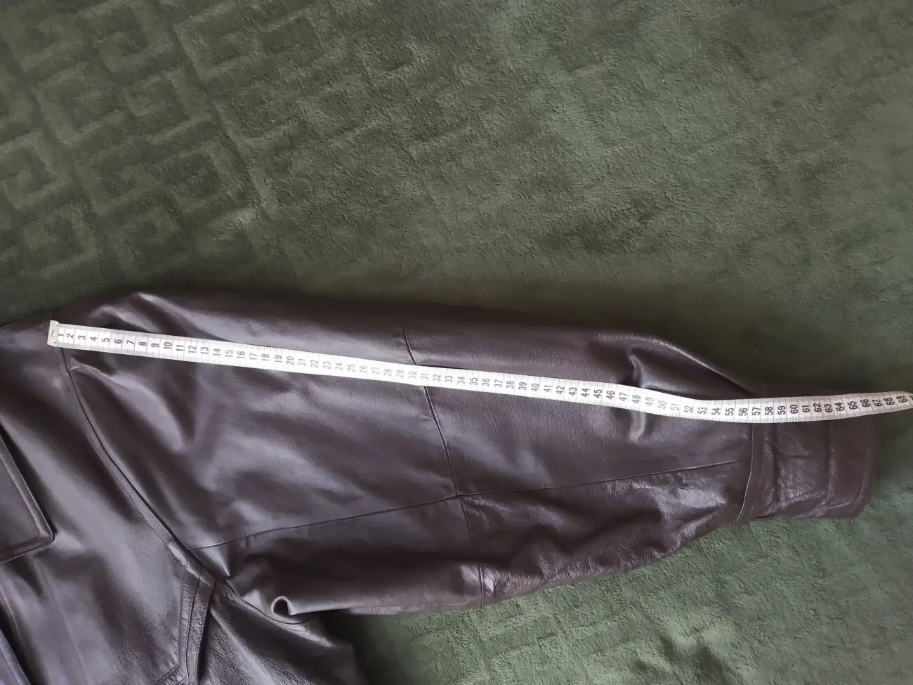 Куртка женская,кожаная,б/у (XL,50) 6