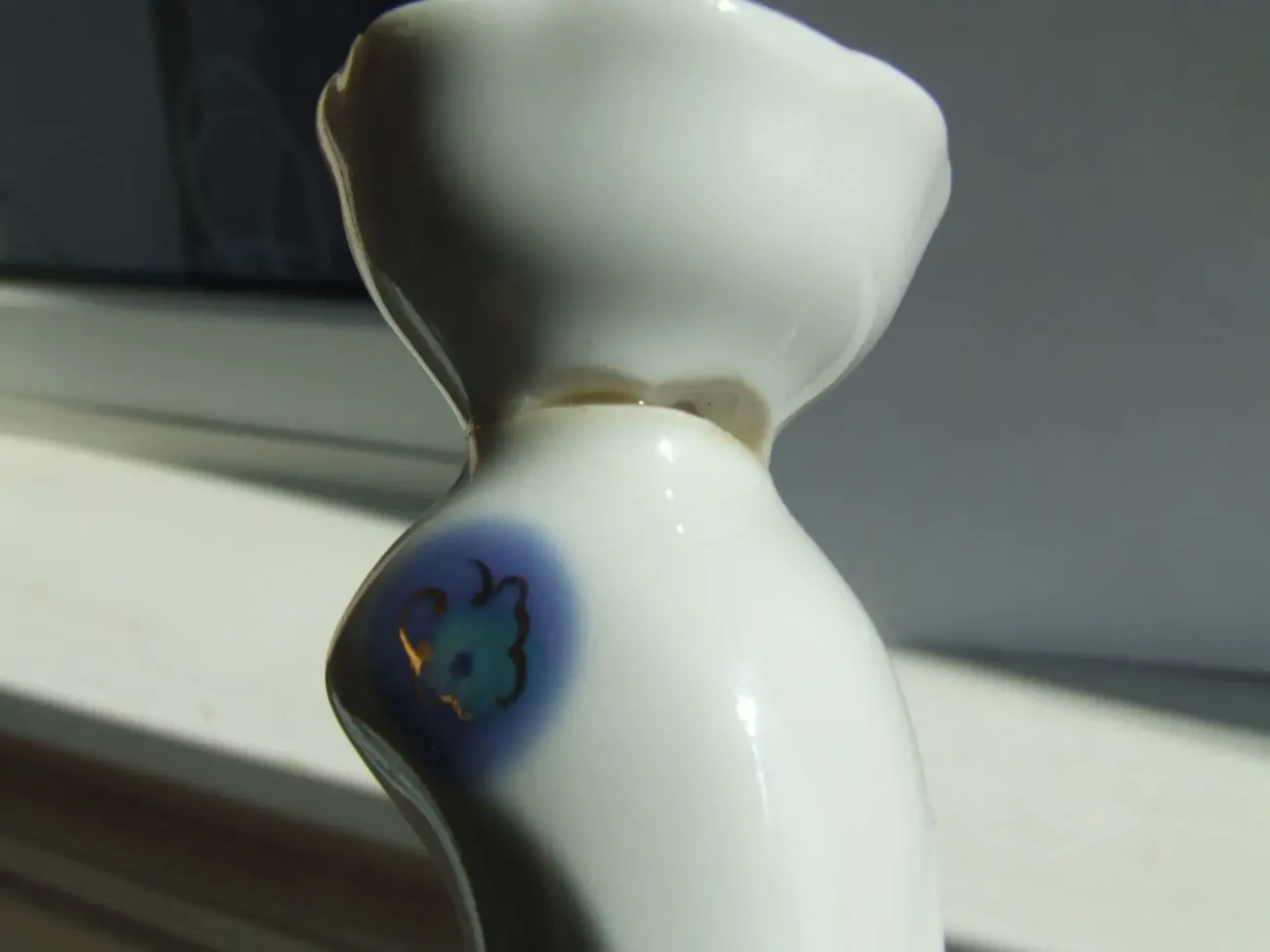 Фарфоровий підсвічник на три свічі голуби полонне роз. 22 х 18 см. 19 4