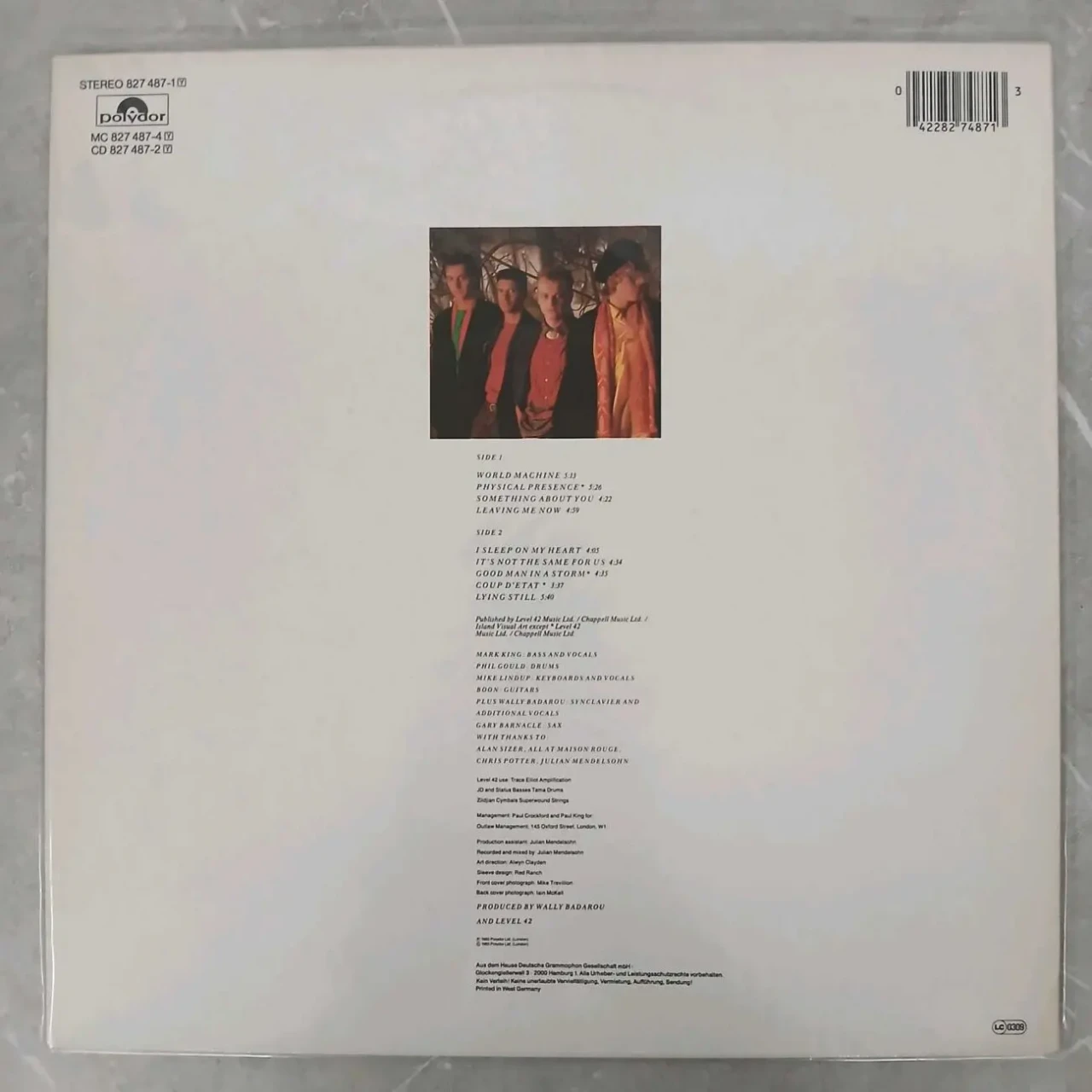 Платівки, LEVEL42,500грн. 6