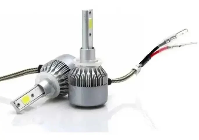 Светодиодные LED лампы C6 H27 12-24V COB (2шт) 2