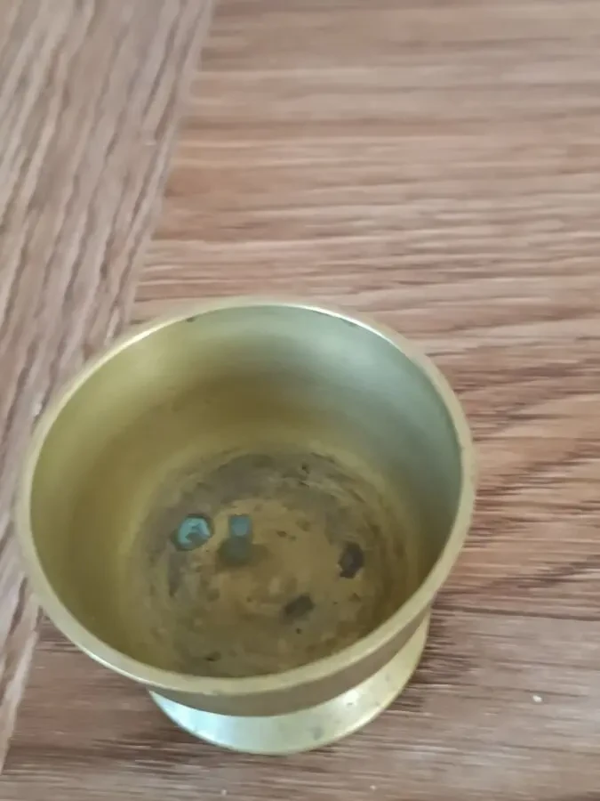 Антикварне ситечко для чаю в стилі бароко з чашею. 6