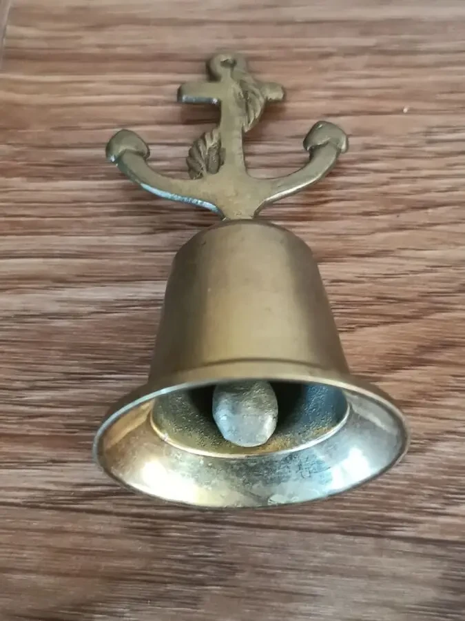 Дзвіночок ручний у формі якоря. Німеччина. Вінтаж. 2