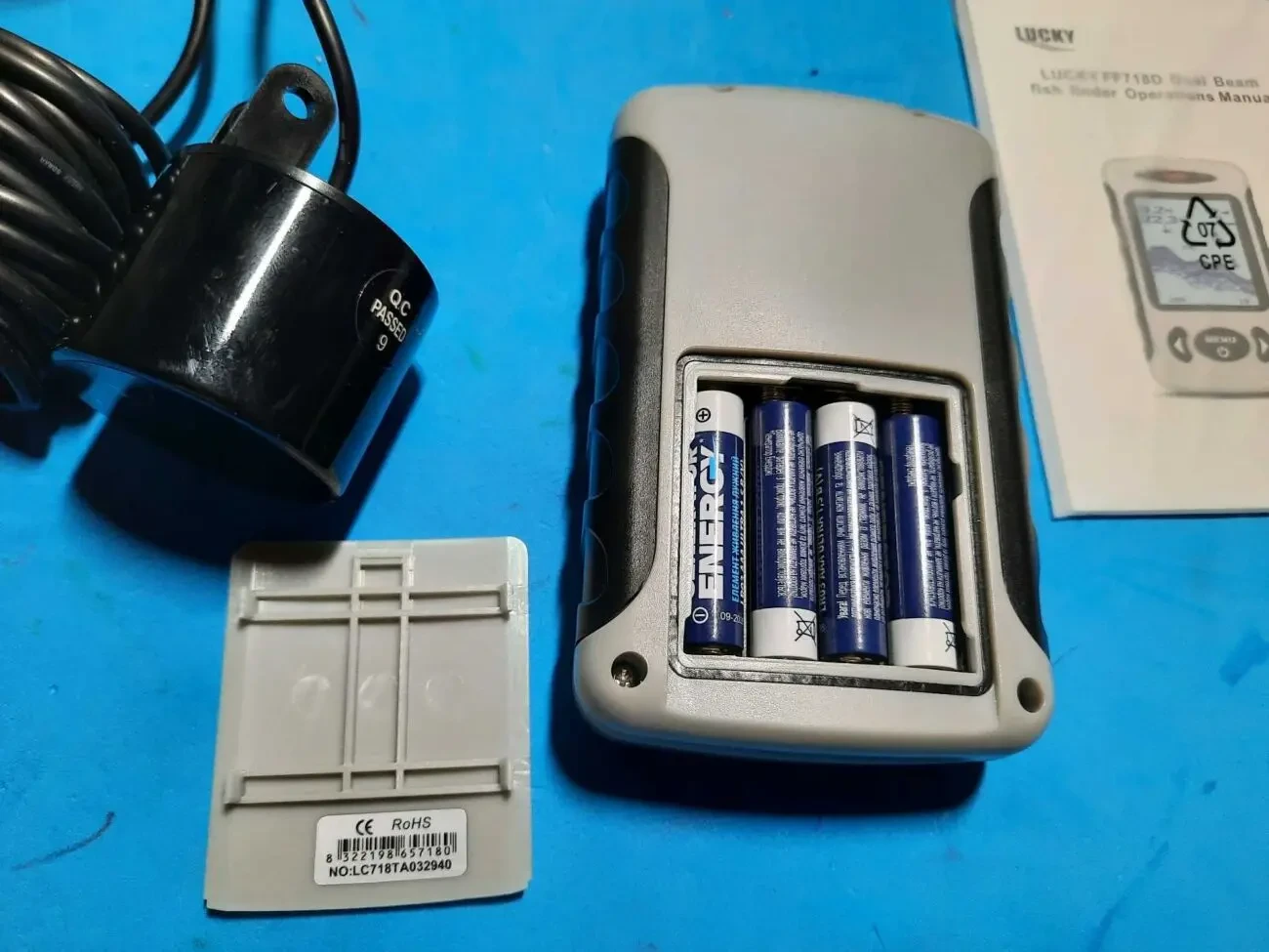 Ехолот FF718D новый, дротовий 4