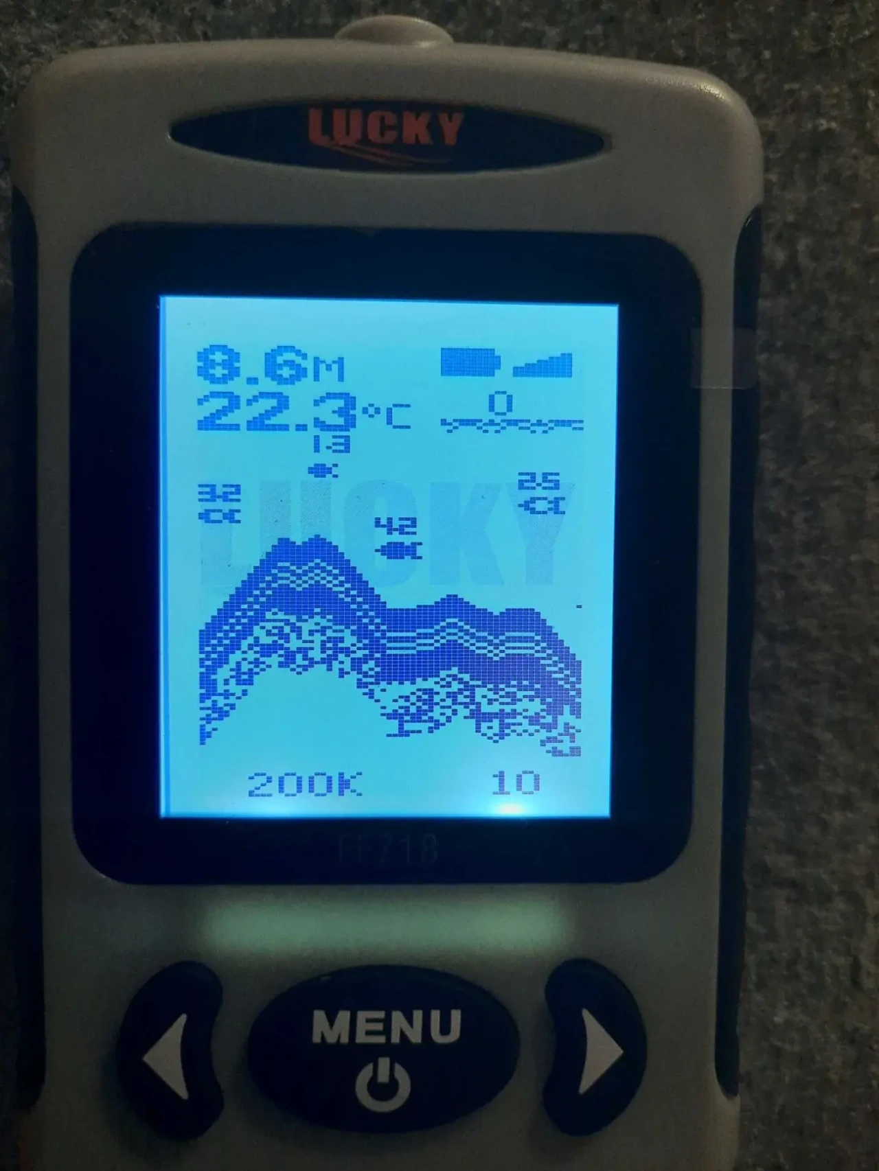 Ехолот FF718D новый, дротовий 8