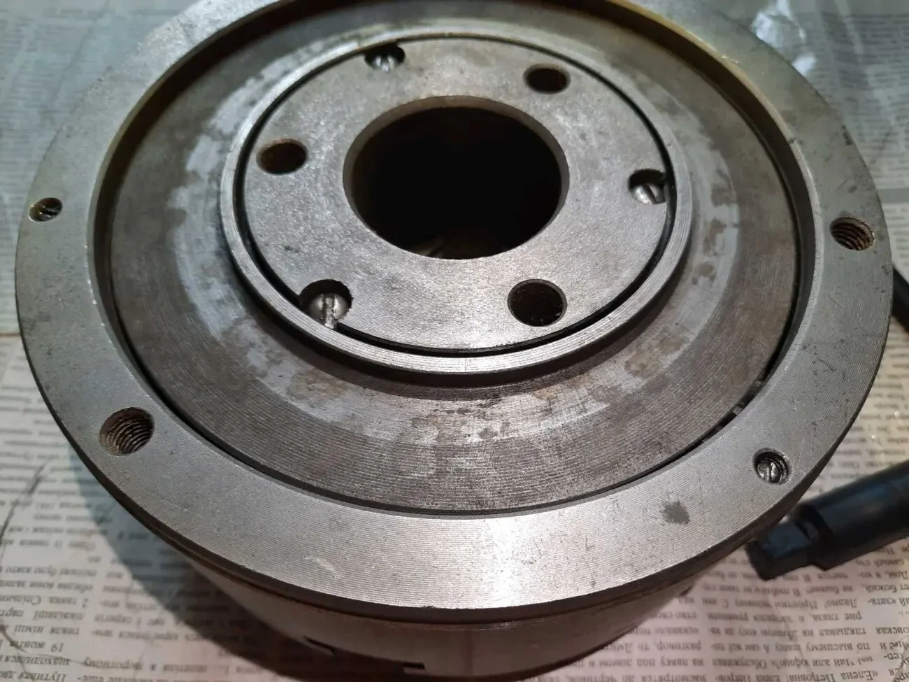 Патрон токарний 200 мм 2