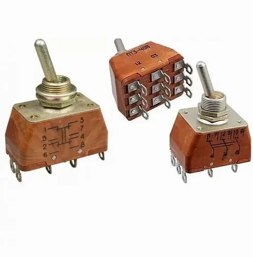 Куплю переключатели, тумблеры, кнопки, микропереключатели, выключатели 5