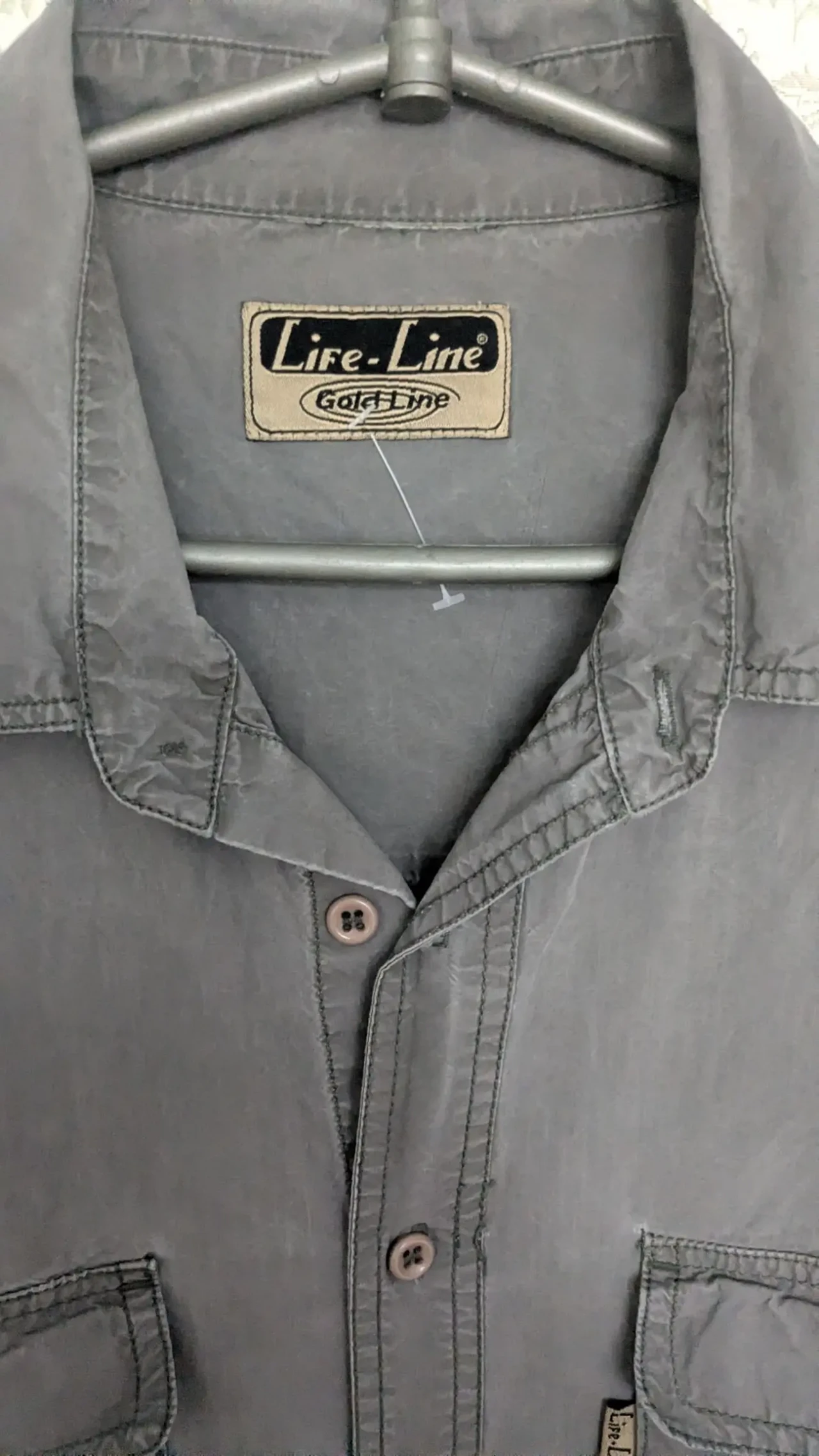 Отличная мужская рубашка, ширина 132, много карманов. LIFE 4