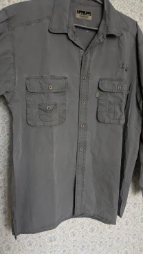 Отличная мужская рубашка, ширина 132, много карманов. LIFE