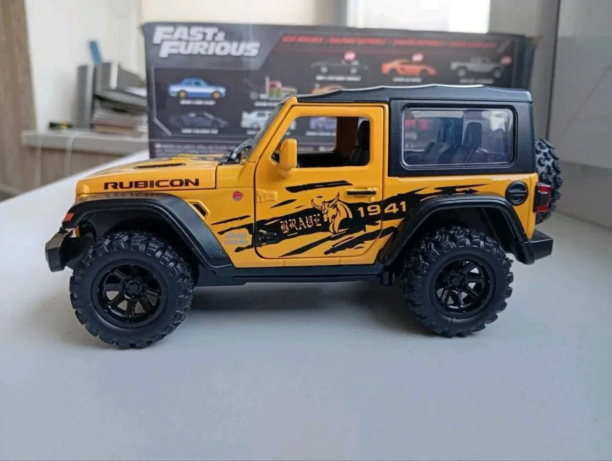 Масштабная модель автомобиля 1:32 Jeep Rubicon 5