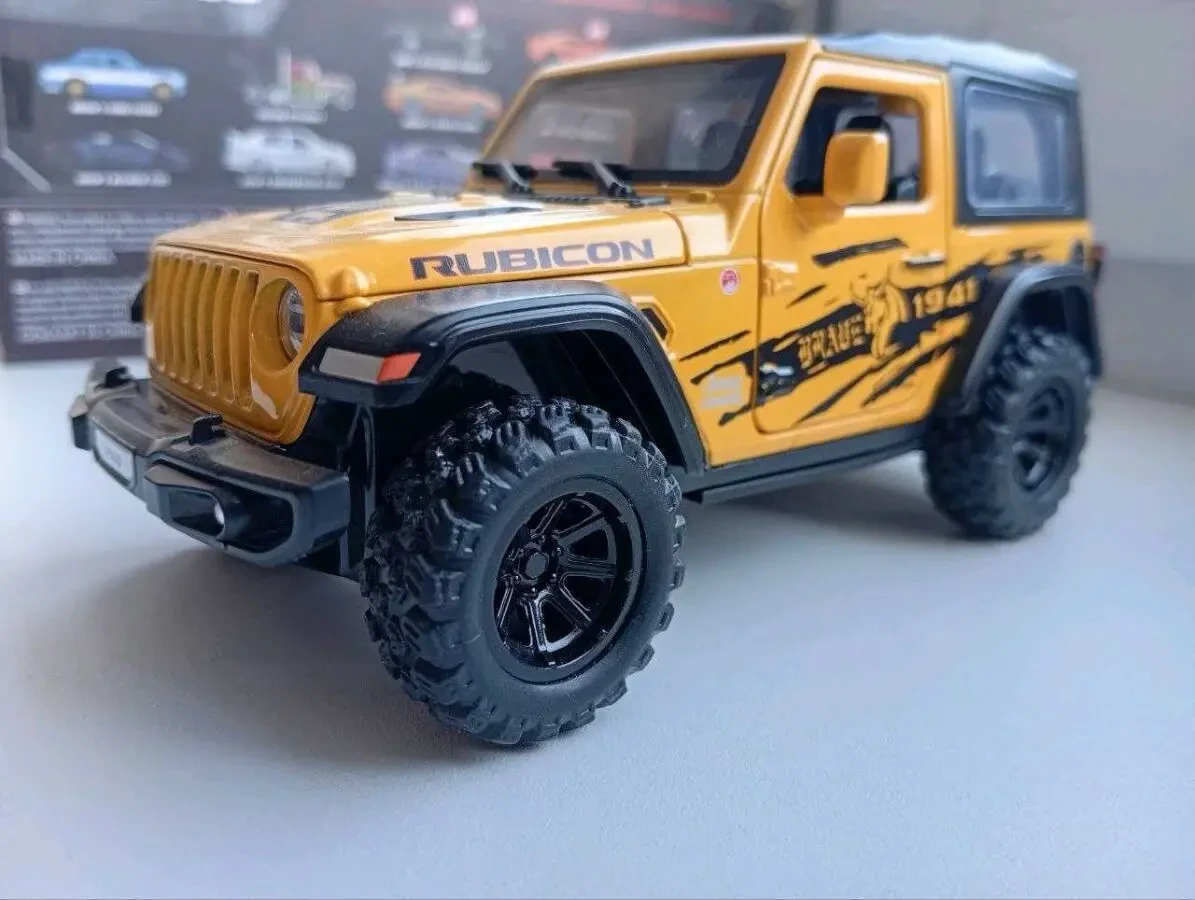 Масштабная модель автомобиля 1:32 Jeep Rubicon 3