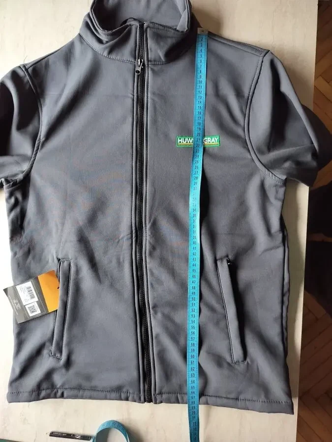 Чоловіча Куртка .світшелл сірого кольору розмір М обо 50 євро 4