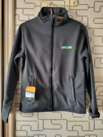 Чоловіча Куртка .світшелл сірого кольору розмір М обо 50 євро