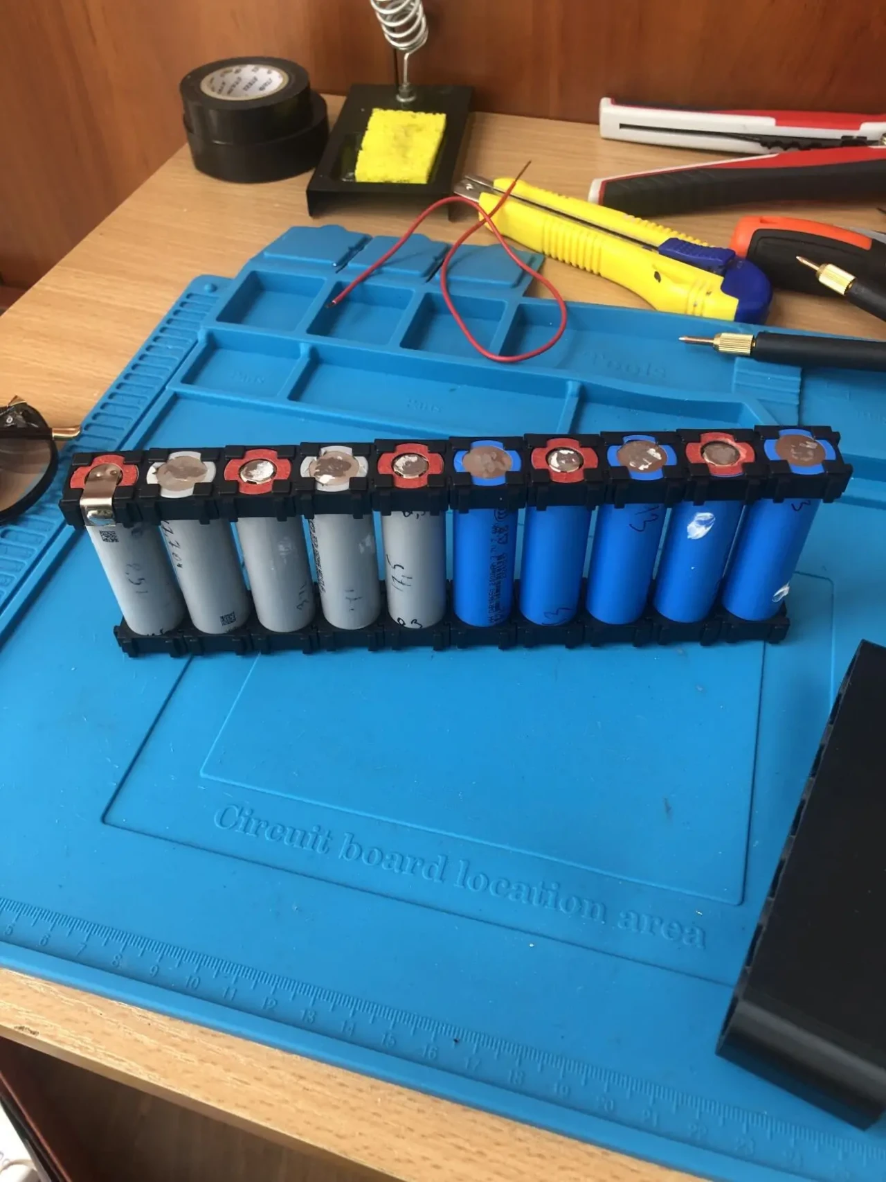 Перепакування акумуляторів від шуруповерта 5