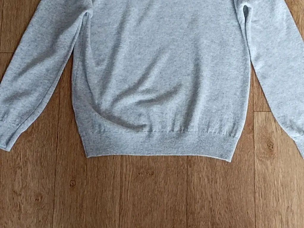 Marks Spencer Шерстяной женский гольф серый меланж 14 на 48 7