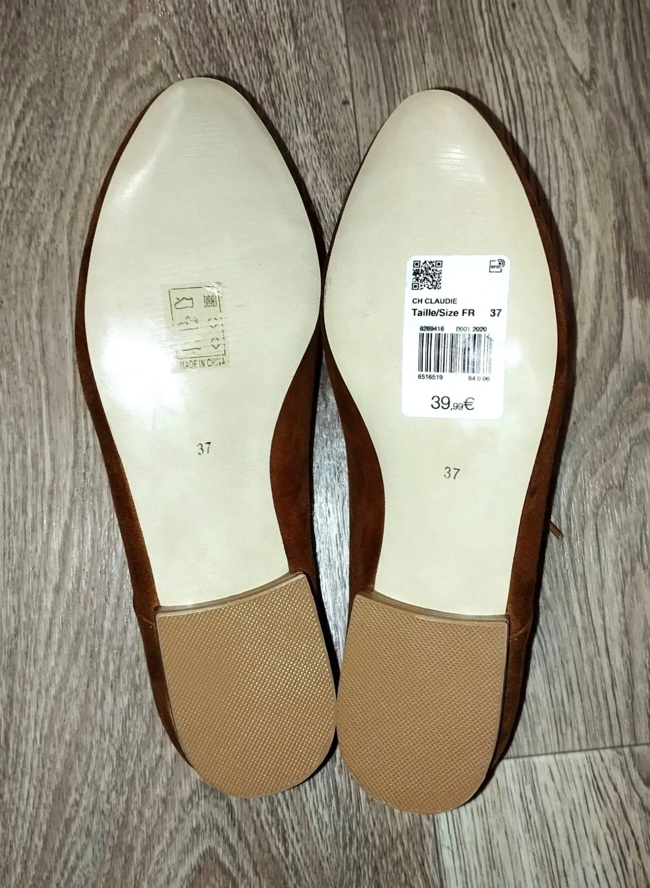 Нові оксфорди з імітацією замшу від французького бренду Etam 6