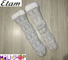 Шкарпетки - тапки теплі від французького бренду Etam