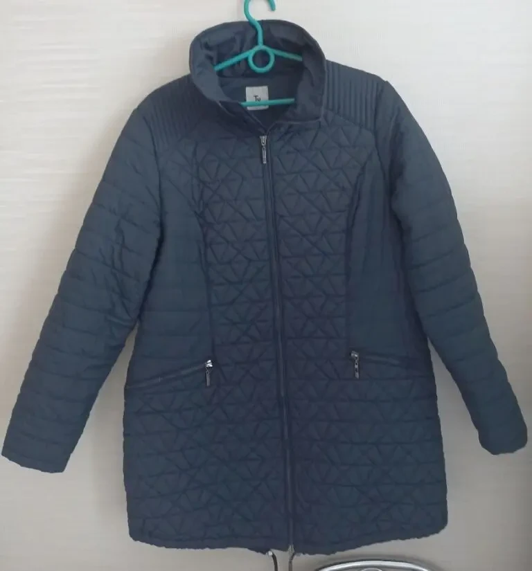 TU  Полупальто женское демисезонное т синее на 52 7