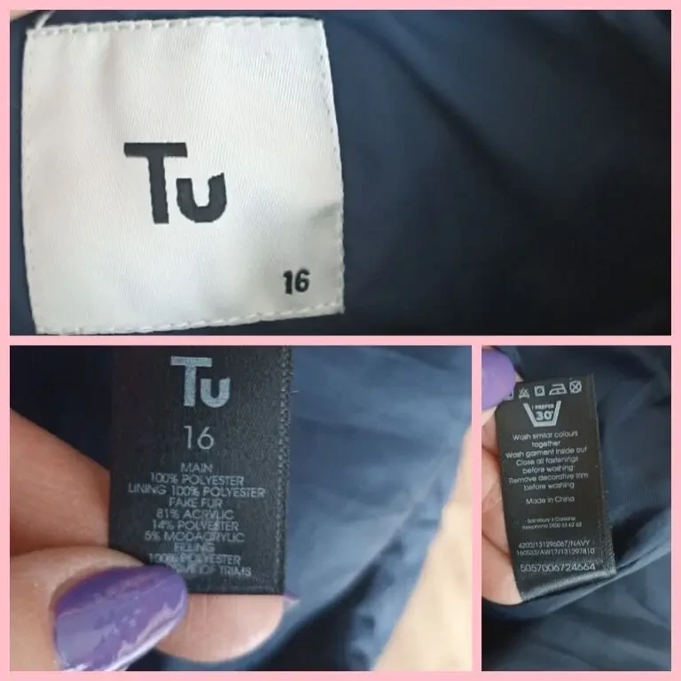 TU  Полупальто женское демисезонное т синее на 52 10