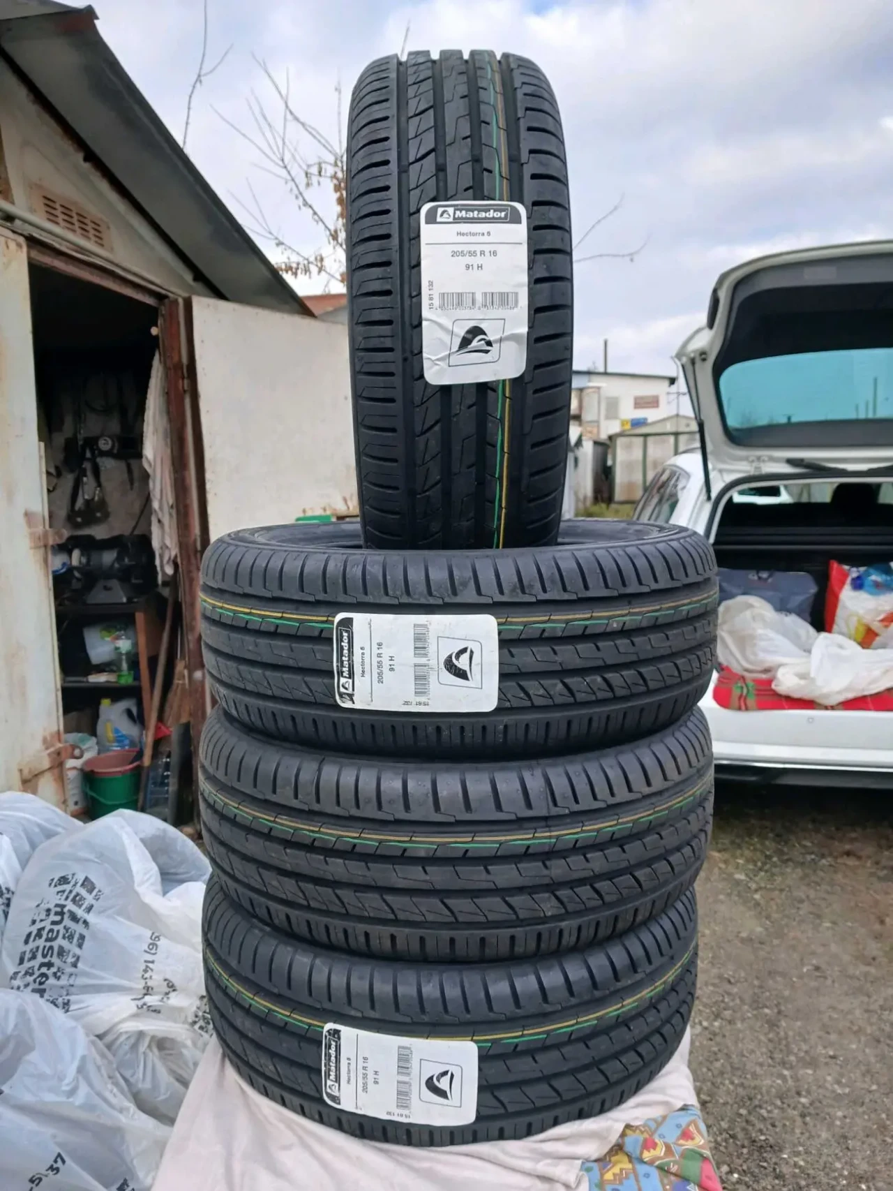 Гума 205/55 R16 Matador Hectorra 5, новые летние комплект 4шт 5