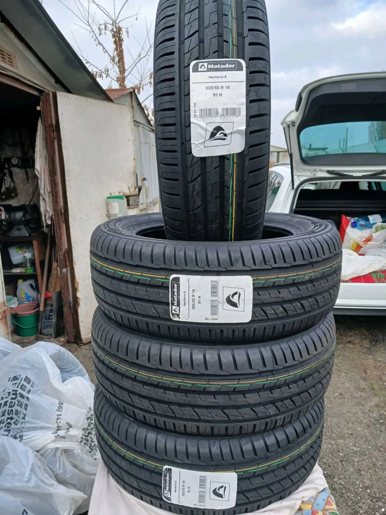 Гума 205/55 R16 Matador Hectorra 5, новые летние комплект 4шт 8