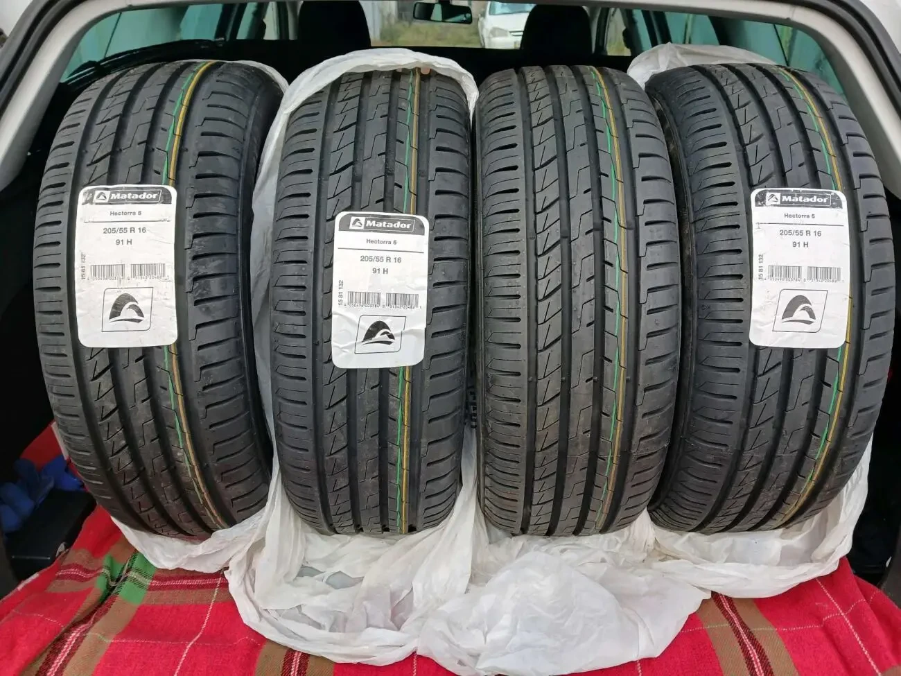 Гума 205/55 R16 Matador Hectorra 5, новые летние комплект 4шт 3