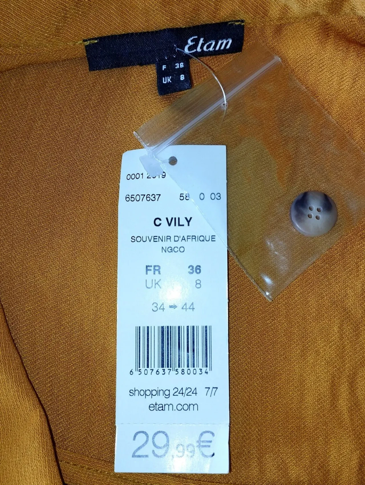 Блуза від французького бренду etam 3