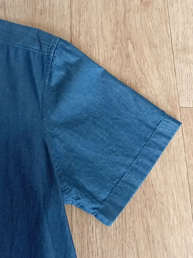 Next Летняя красивая мужская рубашка короткий рукав тонкий по 6