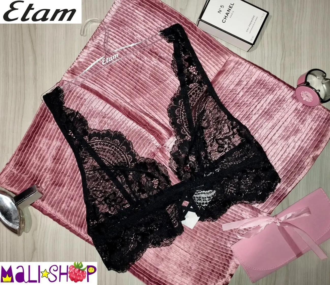 Бюстгальтер-бралет від французького бренду etam 2