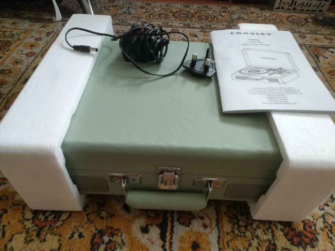 Вініловий Програвач Crosley Cruiser CR8005F Plus , грамофон НОВИЙ 3