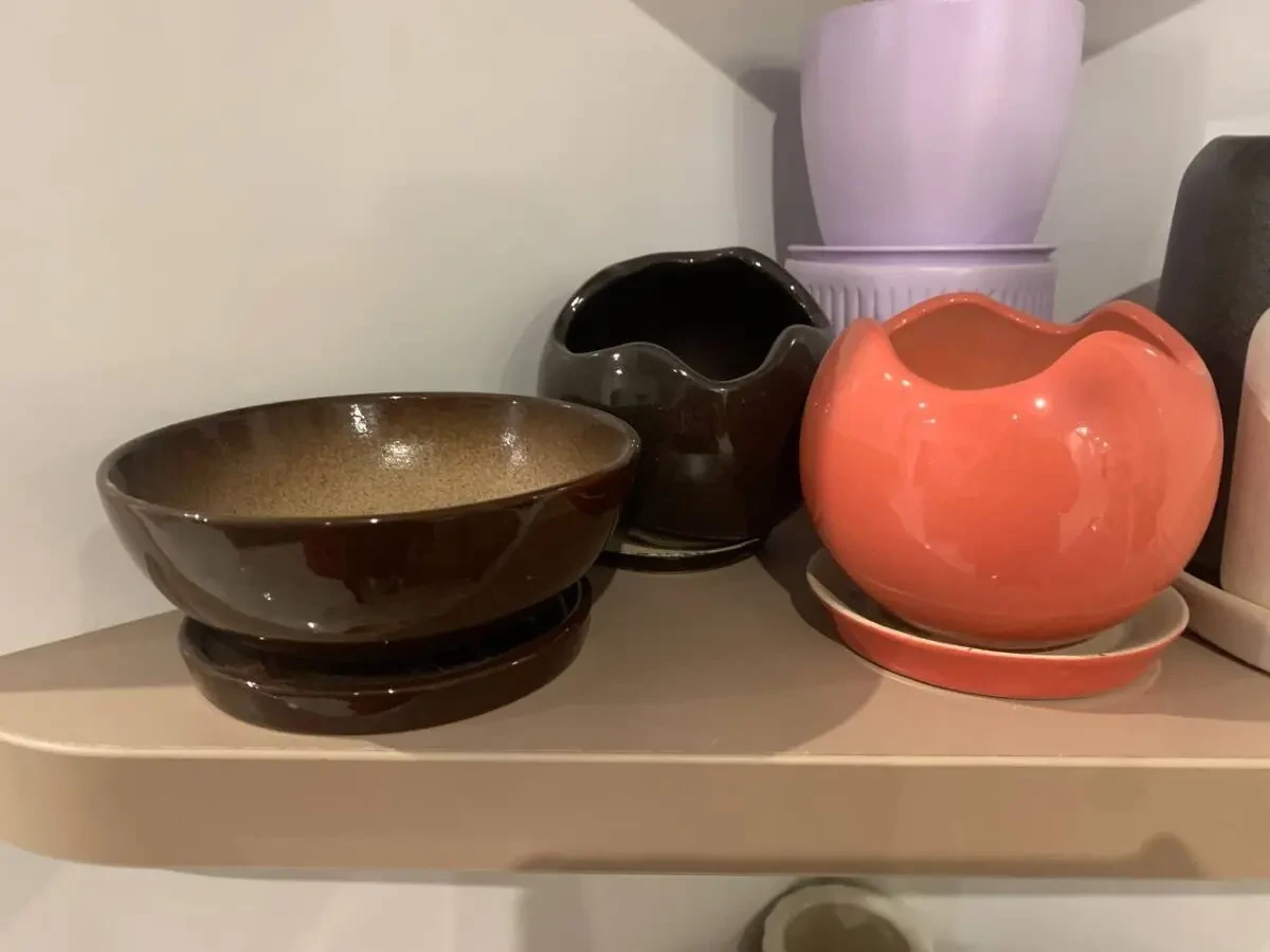 Горщик для фіалок, плошка сукулент D-15 см. 3