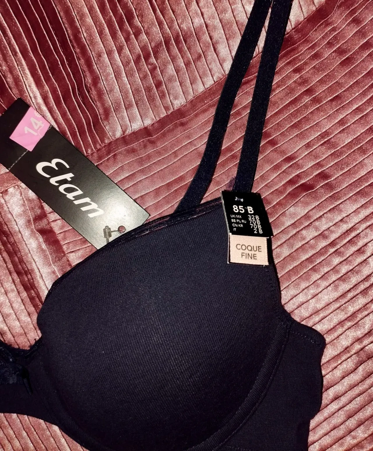 Бюстгальтер бавовняний від відомого французького бренду etam 6