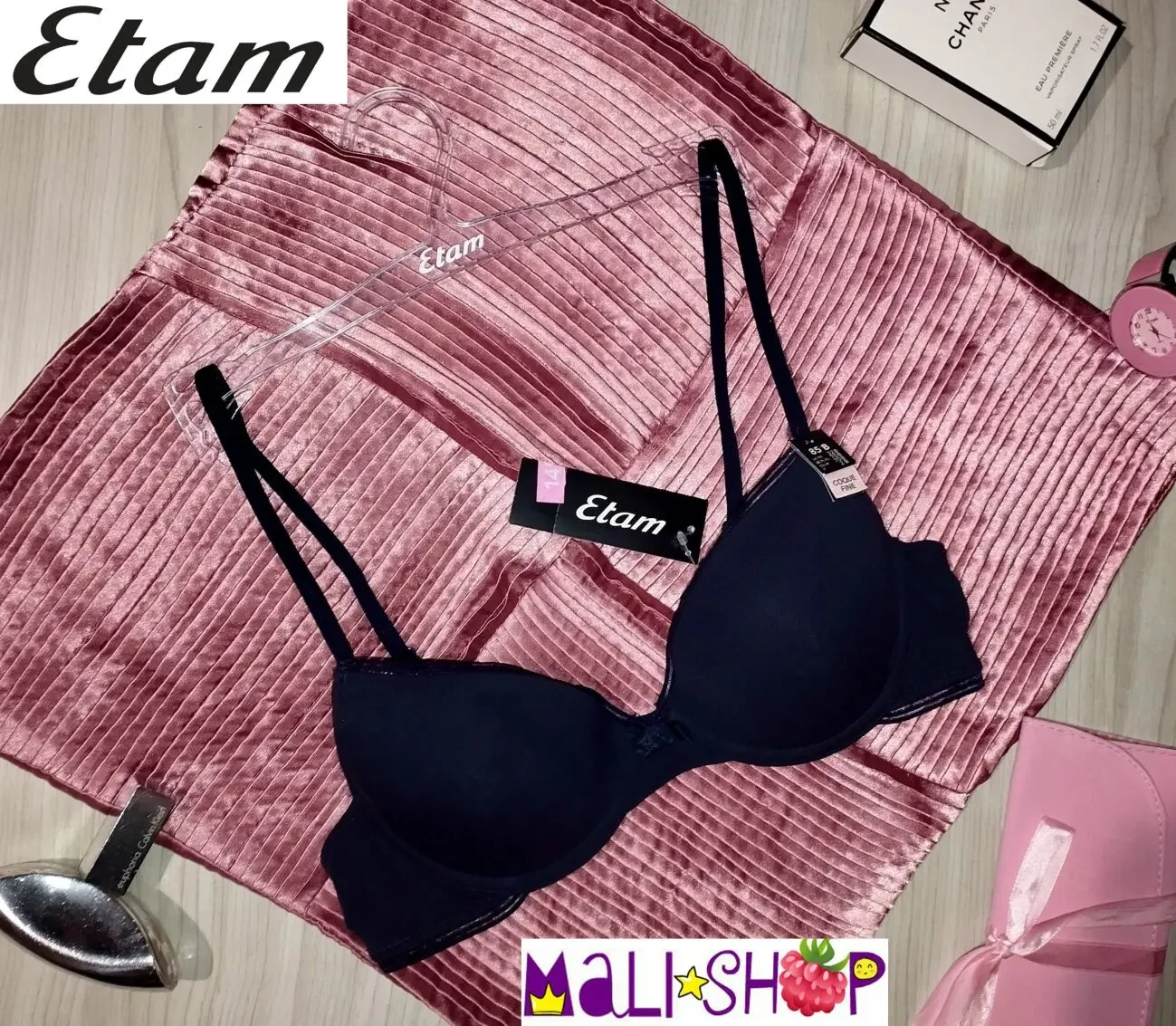 Бюстгальтер бавовняний від відомого французького бренду etam 4