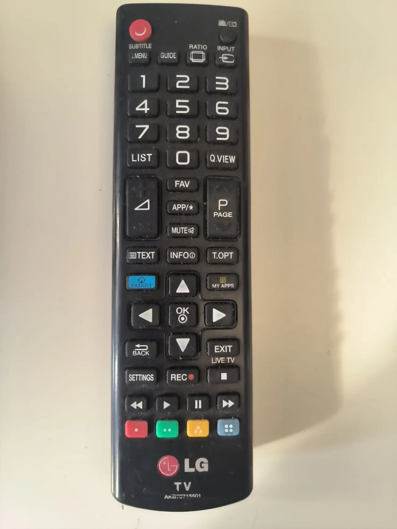 Два оригинальных пульта для телевизоров LG Smart TV серии LA и LN 3