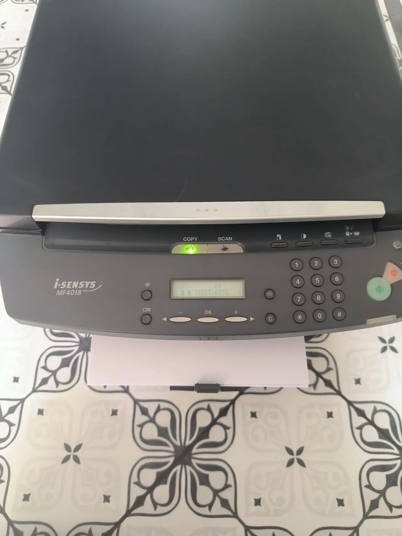 Лазерное МФУ Canon i-Sensys MF-4018 3 в 1 (принтер, сканер и копир 2