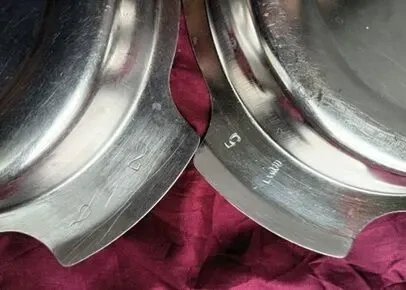 Миска тарелка надежная, толстостенный металл нержавейка, 2 шт 9