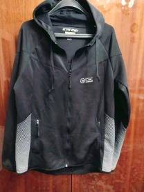 Спортивная мужская кофта Аctive sport, чёрная.