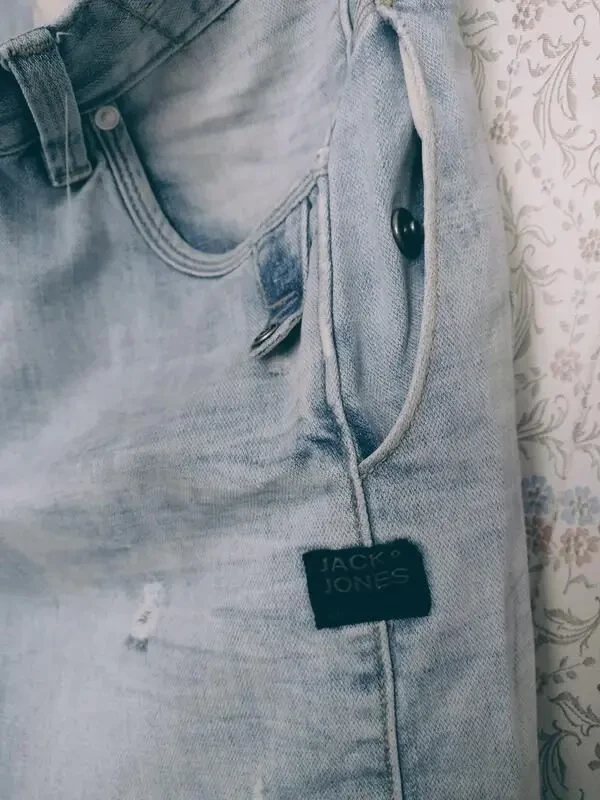 Мужские летние джинсовые шорты. 6