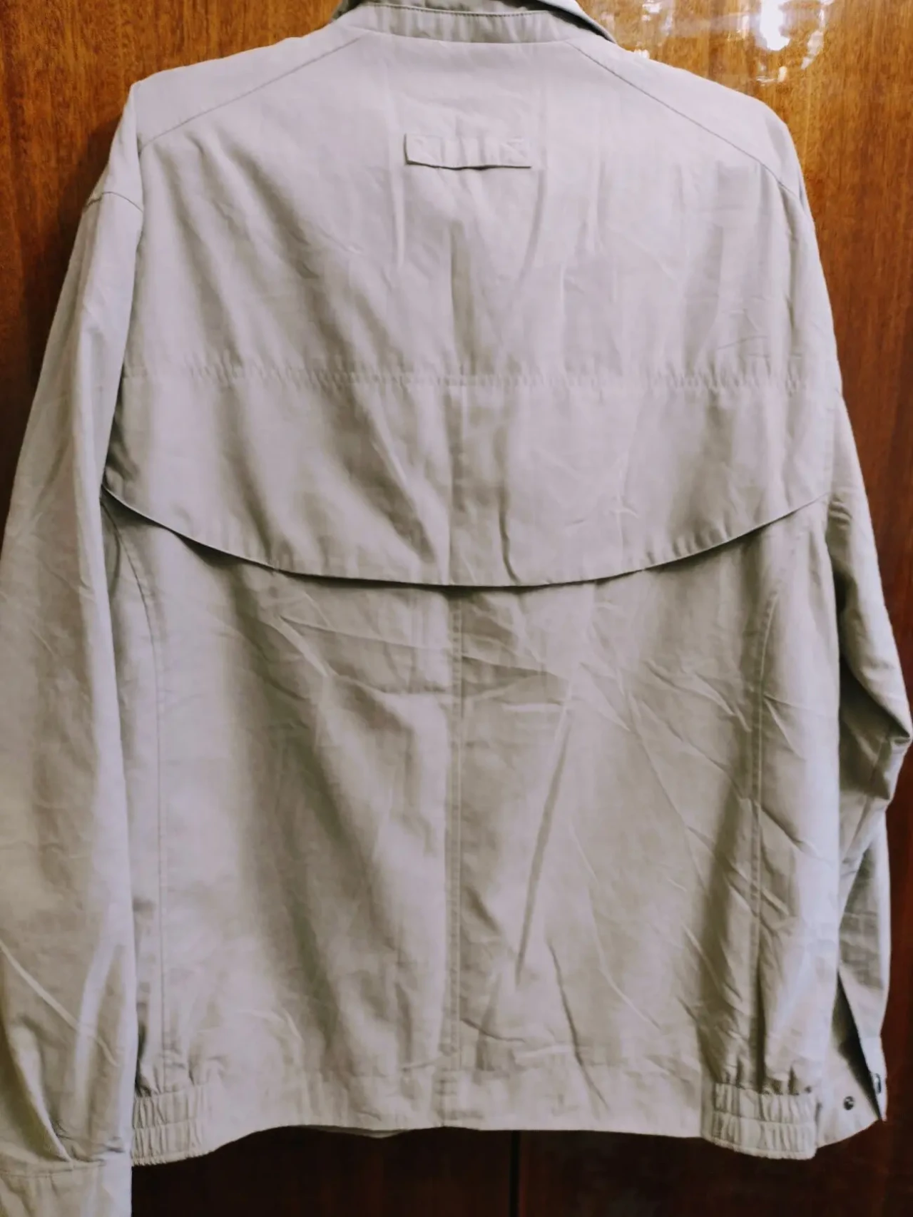 Мужская куртка на весну, 50-54, бежевая. 9