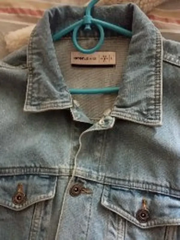 Мужская джинсовая куртка ветровка. 6