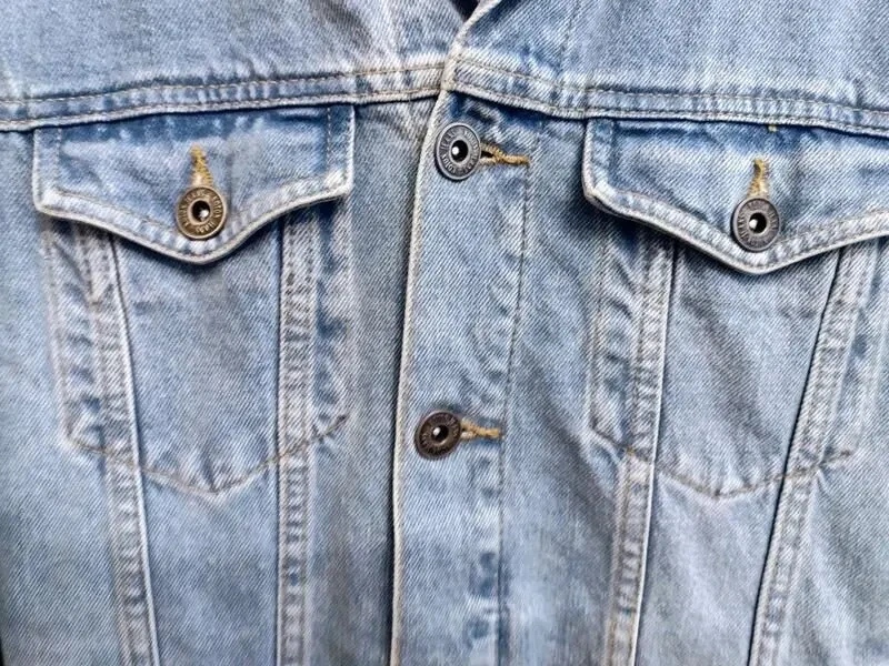 Мужская джинсовая куртка ветровка. 3