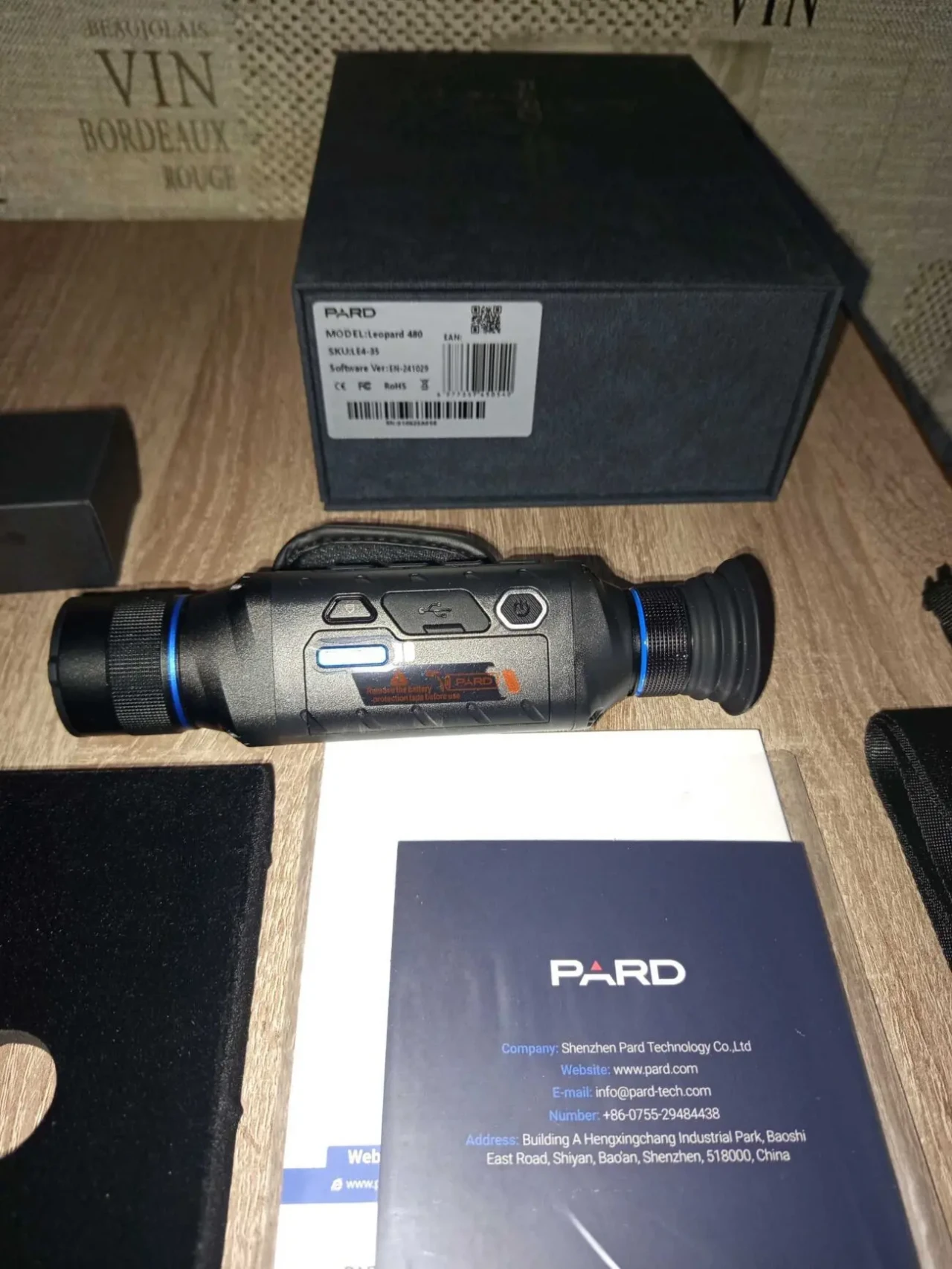 Продам тепловізор PARD LEOPARD 480*350 пікселів 3