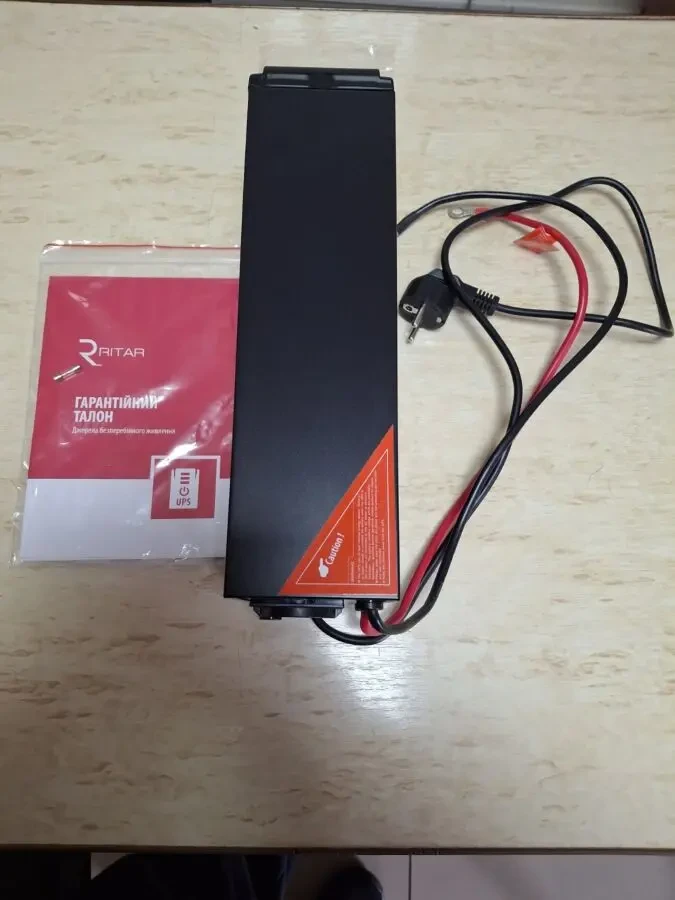 Блок безперебійного живлення Ritar RT-SW-600NL12 LED (360 Вт). 4